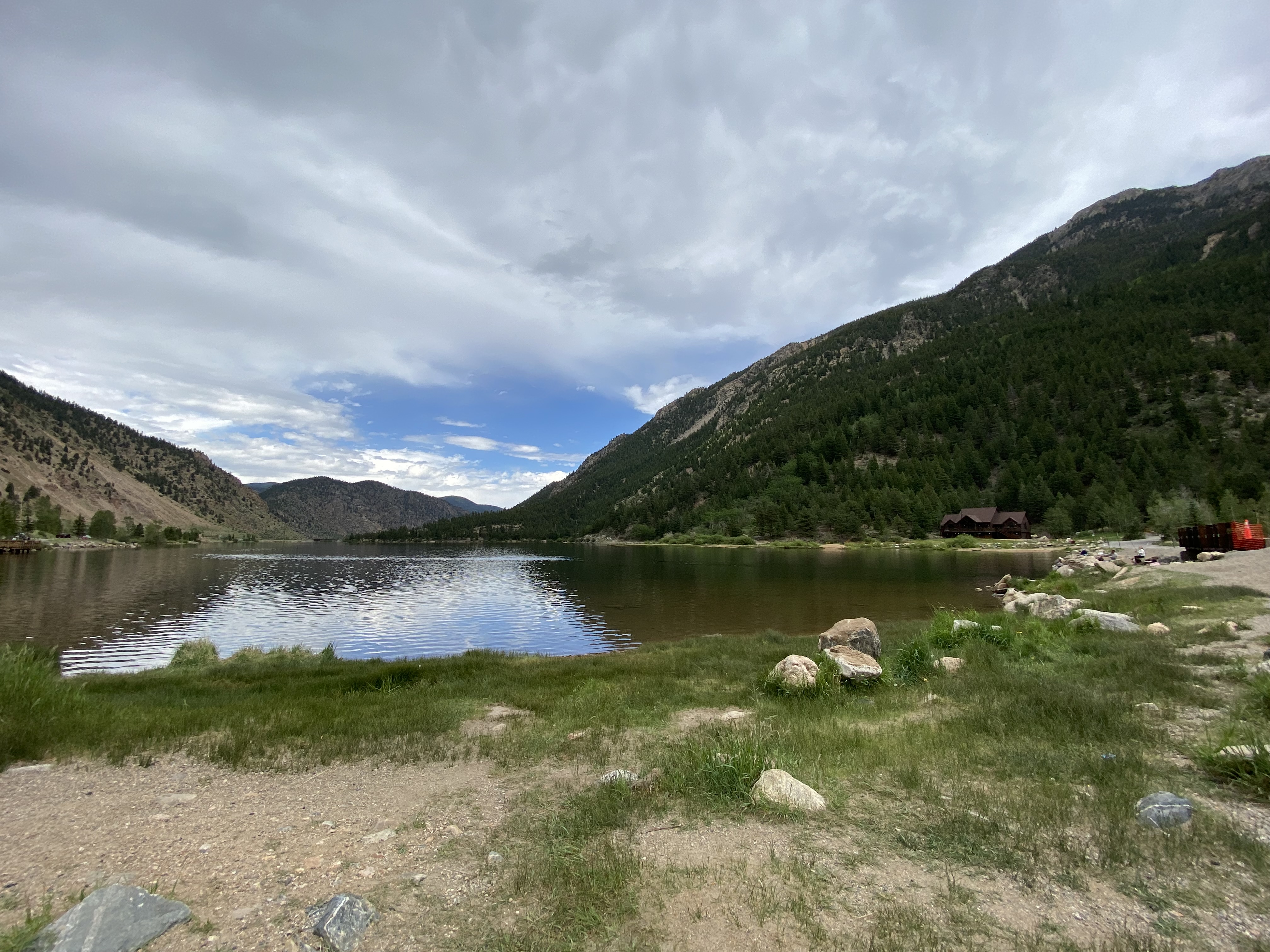 Random lake on the way to Breckinridge